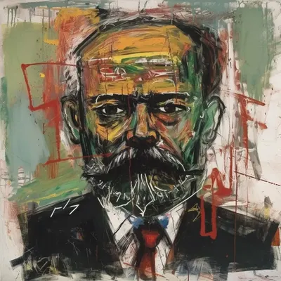 study. of and a few faces - AI artwork, 16 Apr 2023