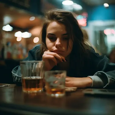 5AM in the bar. Part 2. shot by on - AI artwork, 15 Apr 2023