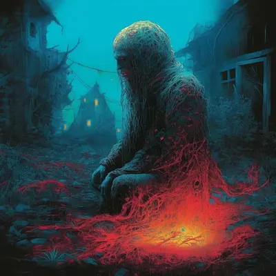 Into the void revised with - AI artwork, 18 Apr 2023