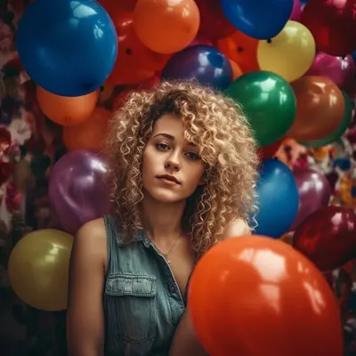 Cheesy with Sometimes you just have to hit the basic notes. I am only happy that we didn't need to inflate all the balloons as this whole scene didn't exist - AI artwork, 18 Apr 2023