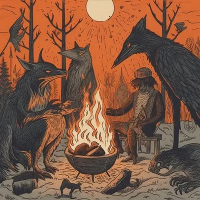 A new folktale unravels... with - AI artwork, 10 Apr 2023
