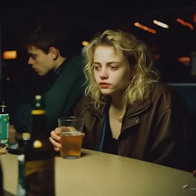 5AM in the bar. Part 3. Shot by on - AI artwork, 22 Apr 2023