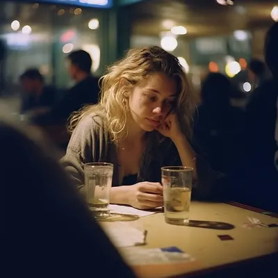 5AM in the bar. Part 3. Shot by on - AI artwork, 22 Apr 2023