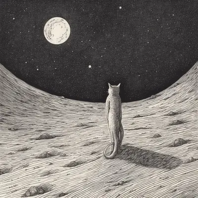 What would kittens do in space? - AI artwork, 3 May 2023