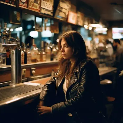 5AM in the bar. Part V - AI artwork, 7 May 2023