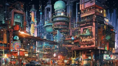 Neon Tokyo - AI artwork, 18 May 2023