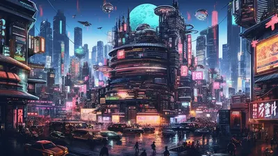 Neon Tokyo - AI artwork, 18 May 2023
