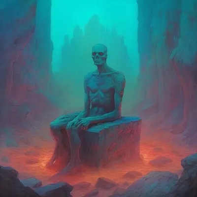 Untitled work - AI artwork, 14 May 2023