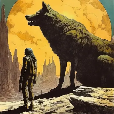 Man and the - AI artwork, 6 May 2023