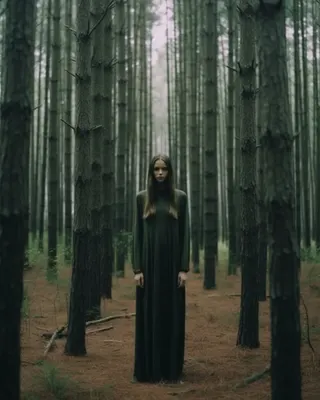 The forest , as a symbol both profound and encompassing, permeates many areas of thought . From reflections on nature and its forces , to the significance of solitude and meditation . In traditional philosophies, the forest is often seen as a wild, untamed space , where the true nature of things reveals itself directly, unfiltered by social and cultural constructs . It serves as a metaphor for unfettered, raw truth , standing in contrast to the organized, civilized world . Yet, the forest is also a place of uncertainty and unknown dread . Without orientation, it is easy to lose one's way and become lost in its thicket . This metaphor can lead to deeper reflections on the nature of knowledge , uncertainty, and the fear of the unknown . On the other hand, the forest is also a place of silence , peace , and meditation . It facilitates turning away from external stimuli and focusing on the internal self . It is a place where one can achieve greater self-awareness and understanding of one's place in the cosmos . The forest , full of symbolism and multidimensional, can serve, depending on the context, as a metaphor for truth , uncertainty , solitude , or deeper introspection - AI artwork, 24 May 2023