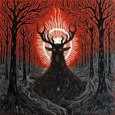 God of the Forest - AI artwork, 24 May 2023