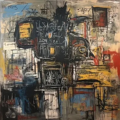 This is the another study and also tribute to his works and courage. This time the prompts were wider as the subjects we touched were focused more on the places like and without specifics neither details - AI artwork, 16 May 2023