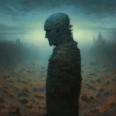 In a secluded Earth sanctuary, a child born from statistics was imprisoned, his unique abilities feared by those who sought to control him. Named Equarius, he lived a solitary existence, surrounded by endless rows of data. Yearning for freedom, he dreamed of exploring the world beyond his confinement. One day, a curious boy named Lucas stumbled upon the hidden sanctuary. Intrigued by the rumors of a statistical prodigy, Lucas ventured deeper and found Equarius. The child, never having known companionship, looked at Lucas with longing. Against all odds, Equarius broke free from his prison, unleashing a surge of energy that transformed the sanctuary. With newfound freedom, Equarius and Lucas set out to change the world. Equarius, guided by his statistical abilities, analyzed the world's problems, seeking solutions hidden within the data. Lucas became his ally, bridging the gap between Equarius' complex findings and the rest of humanity. Their partnership inspired change on a global scale. Governments and organizations sought Equarius' guidance, implementing evidence-based policies. Inequality diminished, and the world became a fairer place. Equarius and Lucas showed that even the most formidable challenges could be overcome through collaboration and the power of knowledge. Their tale spread, inspiring future generations to embrace data-driven decision-making. Equarius and Lucas became symbols of unity and the potential for transformation. They ushered in a new era, where the world harnessed the power of statistics to create a better future for all - AI artwork, 29 Jun 2023