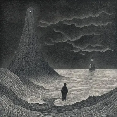 Ghosts of the sea - AI artwork, 2 Jun 2023