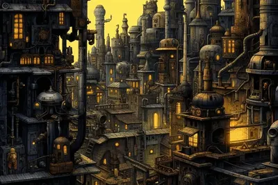 In a hidden corner of the world, there existed Lumina, a peculiar and vibrant city. Bathed in an ethereal glow, its buildings and streets exuded a luminescent radiance. Visitors were spellbound by its otherworldly beauty, wandering through architectural marvels and encountering inhabitants who radiated magic. Aerial acrobats defied gravity, musicians played starlight instruments, and artists brought paintings to life. Lumina became a social media sensation, drawing explorers with its luminescent charm. Yet, the city held mysteries: time flowed differently, and hidden portals whispered of unknown realms. Embracing the enigma, Lumina celebrated the extraordinary and beckoned those who yearned for enchantment and embraced the extraordinary within - AI artwork, 3 Jun 2023
