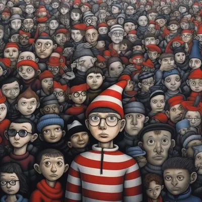 Wally Figurative ◾ - AI artwork, 13 Jun 2023