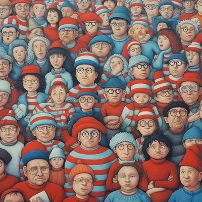 Wally Figurative ◾ - AI artwork, 13 Jun 2023