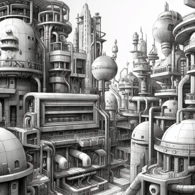 Would machines worship humans as their creators? - AI artwork, 25 Jul 2023