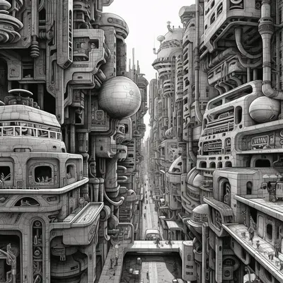 Would machines worship humans as their creators? - AI artwork, 25 Jul 2023