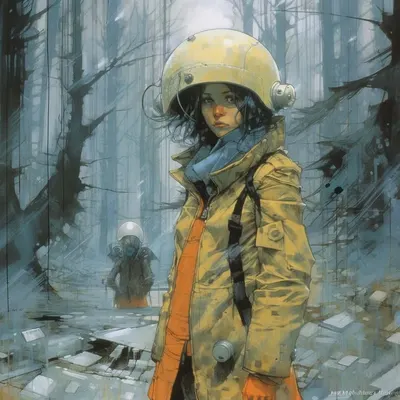 Sci-fi illustrations - AI artwork, 19 Aug 2023