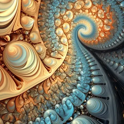 Exploring the Universe in its complexity is like diving into an endless fractal. Each part contains smaller parts, which in turn hold even smaller parts, and so on to infinity. This concept, known as fractal cosmology, implies that the observable universe is only a small speck within the larger cosmos. Just as fractal shapes can be split into parts, each of which is a reduced-scale copy of the whole, the universe may also possess self-similarity on astronomical scales. This gives rise to a fascinating perspective: what if our universe is just one layer of reality? Could there be infinite, more complex layers of existence, just waiting to be discovered? 1/11 - AI artwork, 6 Aug 2023