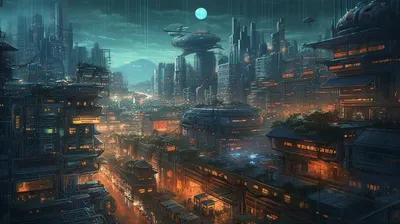 City Network - AI artwork, 26 Sep 2023