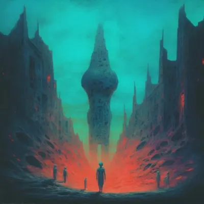 Captivated by the mystique of the night, I find solace in the shadows as the clock ticks down to midnight - 90 seconds left, each one dripping with anticipation. The world transforms, and in this darkness, a different kind of art emerges - AI artwork, 1 Sep 2023