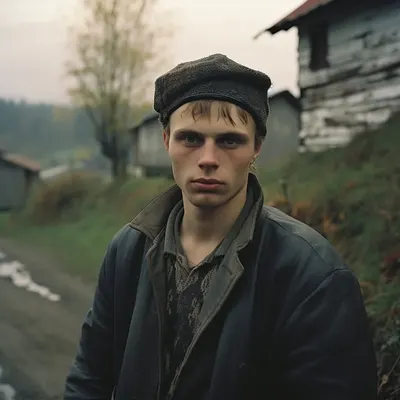 AI Portrait: Slavic Folklore. 35mm - AI artwork, 3 Sep 2023