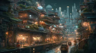 City Network - AI artwork, 26 Sep 2023