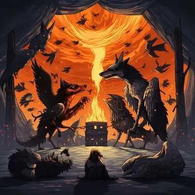 Folktale continues - AI artwork, 9 Sep 2023