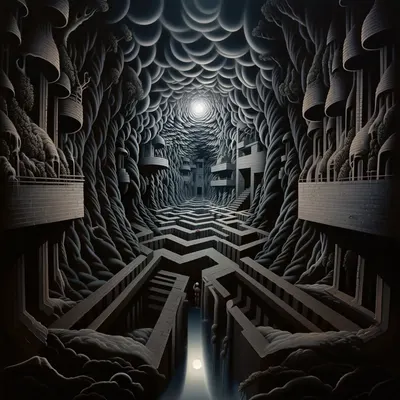 infinitum - AI artwork, 15 Oct 2023