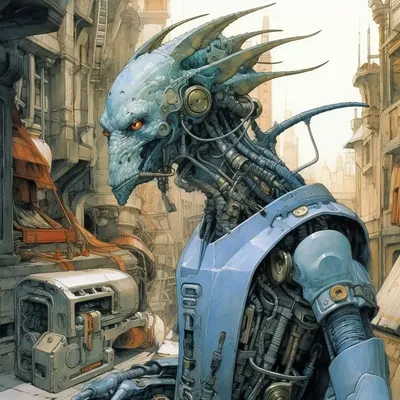 Descendants of the Dragons - AI artwork, 18 Oct 2023