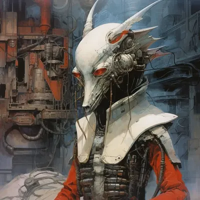 Descendants of the Dragons - AI artwork, 18 Oct 2023