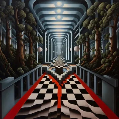 infinitum - AI artwork, 15 Oct 2023