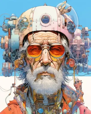 Characters - AI artwork, 9 Oct 2023