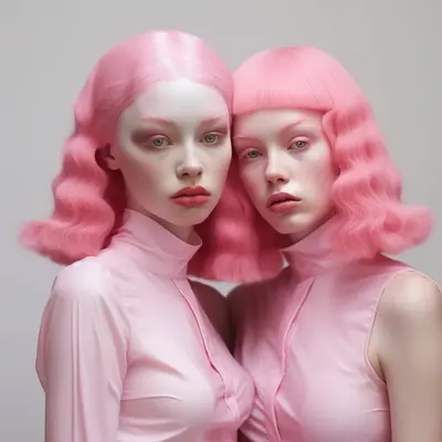 pink & pink - AI artwork, 5 Nov 2023