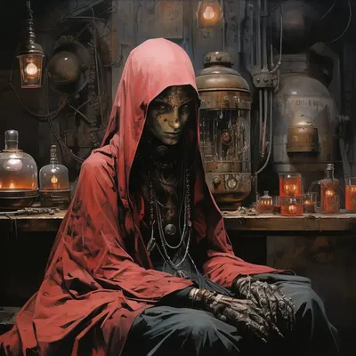 Fortune Tellers Clairvoyance through the technology - AI artwork, 7 Nov 2023