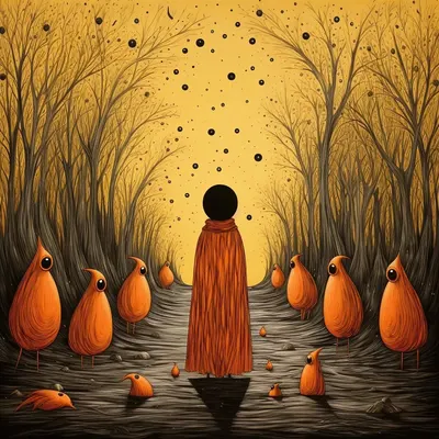 We keep moving forward. Until we don't - AI artwork, 22 Nov 2023