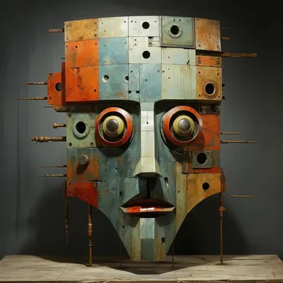Not Talking Heads - AI artwork, 17 Nov 2023