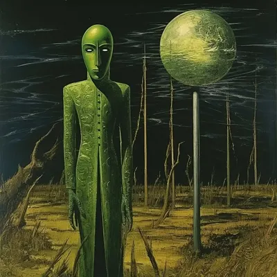 What about going green? - AI artwork, 30 Nov 2023