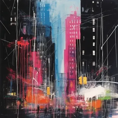 Discover the surreal: Ghost Neon Cities - urban enigmas frozen in time! These eerie, abandoned landscapes are haunting reminders of grand plans that never materialized. From empty streets to silent buildings, they stand as a testament to unrealized dreams - AI artwork, 24 Nov 2023
