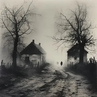Polish village is the place that made me. 1993 - 2011 - AI artwork, 12 Dec 2023