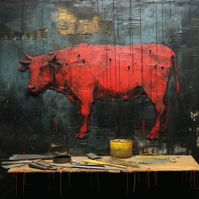 All the lives that died for nothing - AI artwork, 3 Dec 2023
