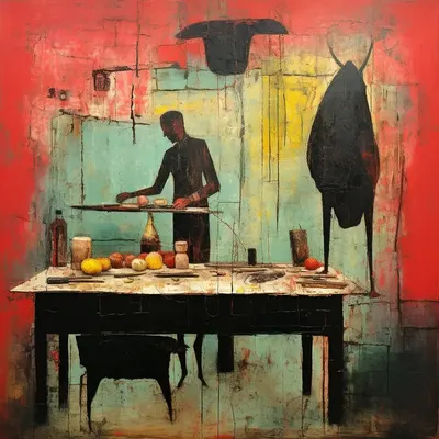 All the lives that died for nothing - AI artwork, 3 Dec 2023