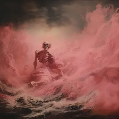 exploring the pinkness - AI artwork, 9 Dec 2023