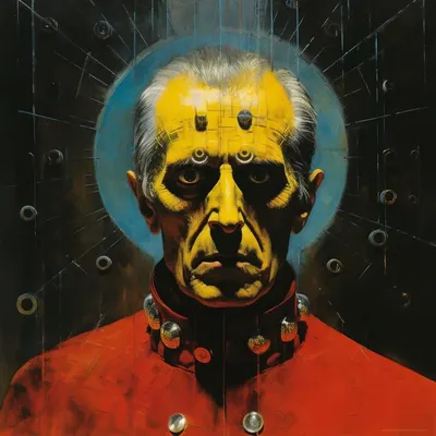 There is always someone behind. Always - AI artwork, 13 Dec 2023