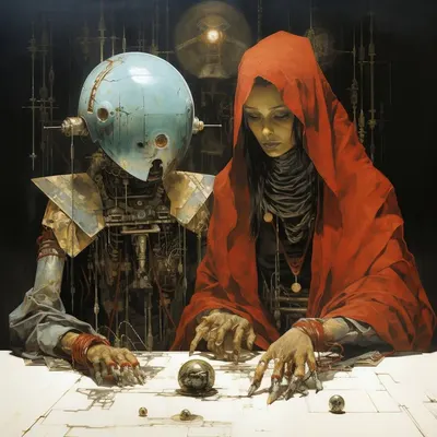 Fortune Tellers: Ever wondered about the mind-boggling concept of a holographic universe? Here's a peek into this mind-bending idea: Imagine our reality as a hologram, where all the information in our 3D world can actually be represented on a 2D surface. It's like the ultimate cosmic Instagram filter! According to this theory, every detail of our universe might be encoded in tiny packets spread over a 2D surface, sort of like pixels on a screen. This mind-blowing concept suggests that the 'reality' we experience could actually be a holographic projection from this 2D realm. It's like watching a movie—except the movie is our entire existence! While it might sound far-out, this idea has sparked fascinating discussions among physicists, diving into the nature of space, time, and the fundamental building blocks of our reality. It's like uncovering the ultimate mystery behind the scenes of our cosmic play! So, are we living in a cosmic Instagram story projected from a 2D surface? The holographic universe theory keeps us pondering the very fabric of reality itself. Mind-blowing, right? - AI artwork, 21 Dec 2023