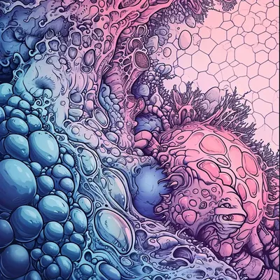Hive mind: it's all connected - AI artwork, 20 Jan 2024