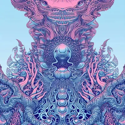 Hive mind: it's all connected - AI artwork, 20 Jan 2024