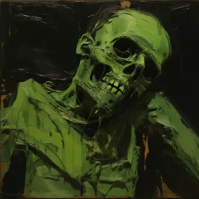 In philosophy, a philosophical zombie refers to a hypothetical being that is physically identical to a human but lacks conscious experience or qualia. Essentially, it's a thought experiment used to explore the nature of consciousness, arguing that it's possible to have beings that function like humans but without subjective, conscious experiences - AI artwork, 3 Jan 2024